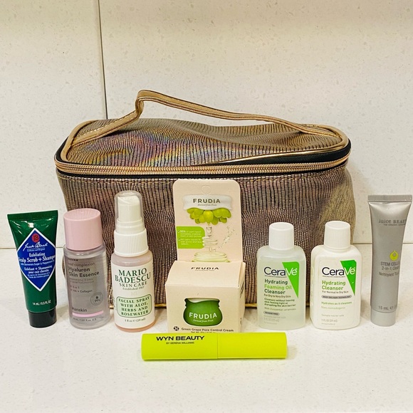 Skincare Bundle Set Juice Beauty Hanskin Sephora Favorites Makeup Train Case
